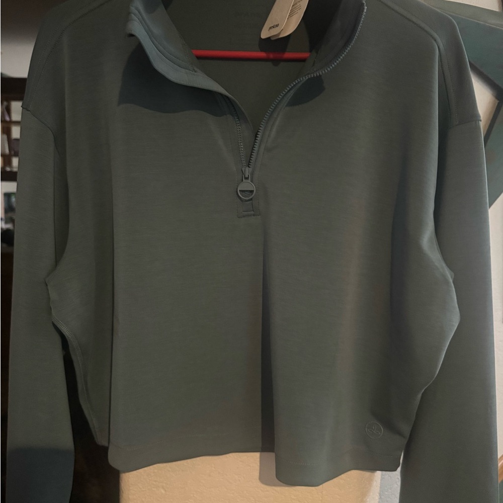 PrAna Cool dusk Quarter-Zip Turtleneck Sweater. Shea Soft Half Zip